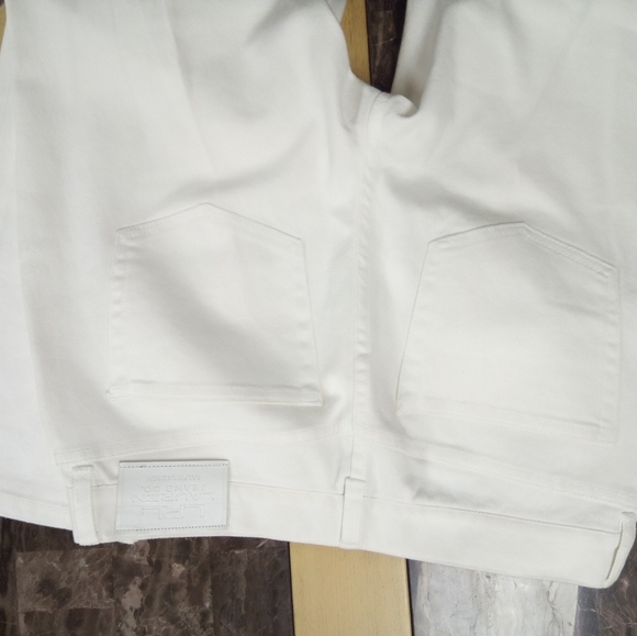 New🆕Ralph Lauren 💚 white Jeans Capris🦋 size 4💄 - Picture 7 of 9